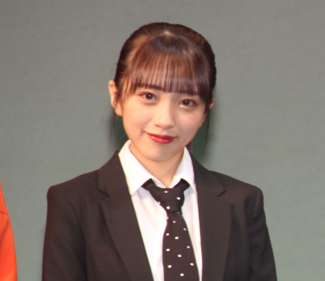 ロリキャラ挑戦で照れたAKB48・向井地美音 (C)ORICON NewS inc.