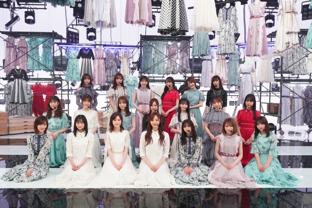11日に放送された『MUSIC BLOOD』に出演した乃木坂46(C)日本テレビ