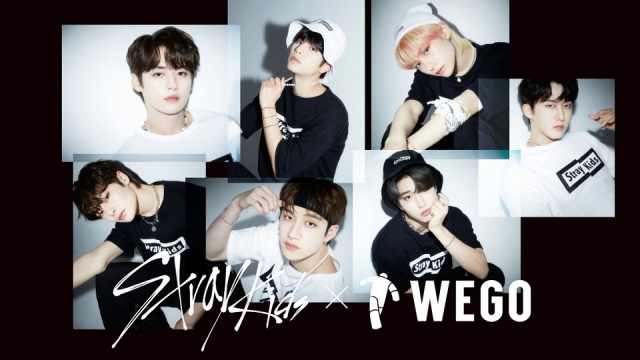 アパレルブランド『WEGO』とのコラボレーションアイテムの発売が決定したStray Kids