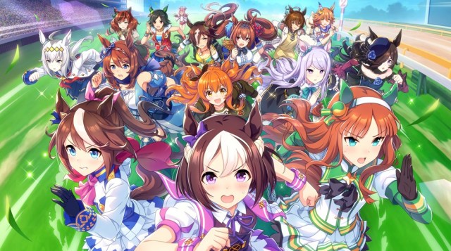 ゲーム「ウマ娘 プリティーダービー」のビジュアル(C)Cygames, Inc.