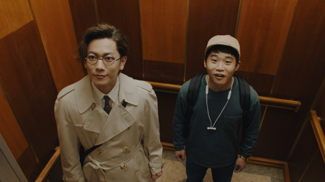 新TVCM おおばや氏とぼく「宇宙エレベーター」篇に出演した、佐藤健と矢本悠馬