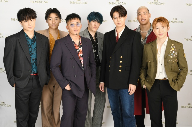 『THE MUSIC DAY』で新曲「Make Me Better」を披露したGENERATIONS from EXILE TRIBE(C)日本テレビ