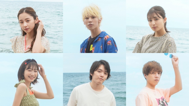 映画『ハニーレモンソーダ』に出演する(上段左から)堀田真由、ラウール、吉川愛、岡本夏美、濱田龍臣、坂東龍汰 (c) 2021「ハニーレモンソーダ」製作委員会 (c)村田真優/集英社
