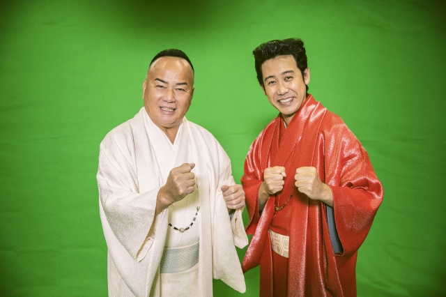TEAM NACS 結成25周年×WOWOW 開局30周年『がんばれ!TEAM NACS』episode6(7月25日放送)に細川たかしが登場。大泉洋とユニット結成!?(C)WOWOW
