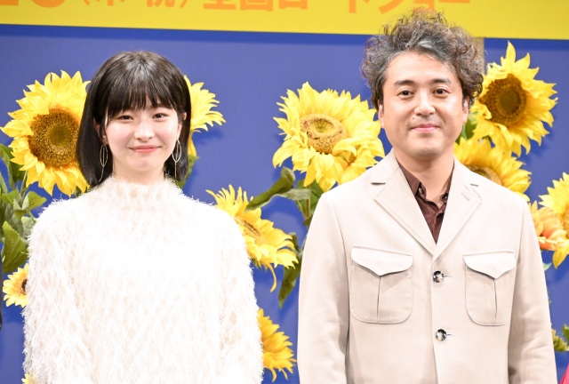 メールで役作りをしたという(左から)中田乃愛、ムロツヨシ (C)ORICON NewS inc.