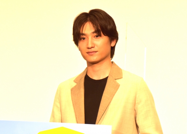映画『サマーフィルムにのって』大ヒット御礼舞台あいさつに参加した金子大地 (C)ORICON NewS inc.