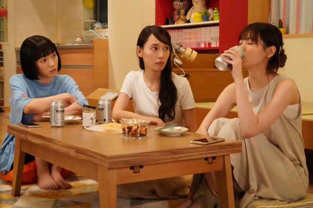 『ハコヅメ~たたかう!交番女子~』第7話に出演する永野芽郁、戸田恵梨香、西野七瀬 (C)日本テレビ