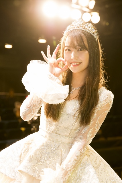 卒業公演を行ったNMB48・白間美瑠(C)NMB48