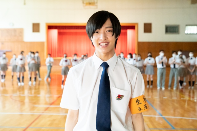 第7話から『ザ・ハイスクール ヒーローズ』に登場するジャニーズJr.の7人組ユニット・IMPACTorsの佐藤新 (C)テレビ朝日