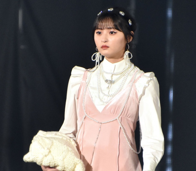 『第33回 マイナビ 東京ガールズコレクション 2021 AUTUMN/WINTER』に出演した乃木坂46・遠藤さくら (C)ORICON NewS inc.