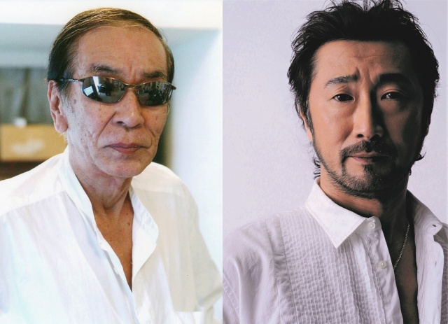 (左から)『ルパン三世』初代・次元大介役の小林清志、役を引き継ぐ大塚明夫