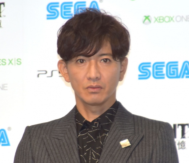『LOST JUDGMENT』続編完成披露に登場した木村拓哉 (C)ORICON NewS inc.