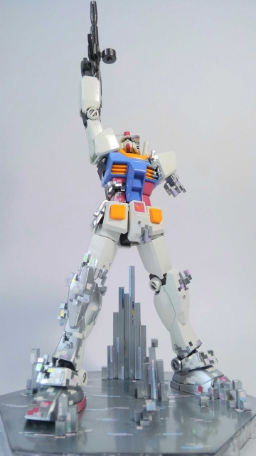 ”現代アート風”ラストシューティング 制作・画像提供/浜松さん (C)創通・サンライズ