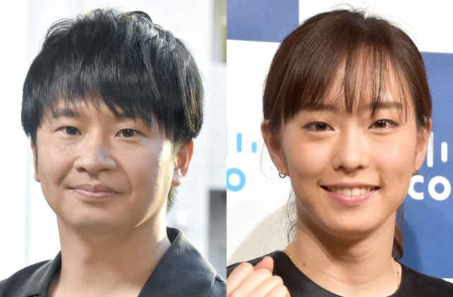 (左から)若林正恭、石川佳純 (C)ORICON NewS inc.