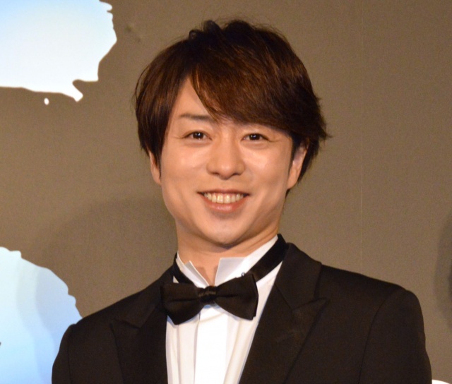 嵐ライブ映画を松本潤と鑑賞したという櫻井翔 (C)ORICON NewS inc.