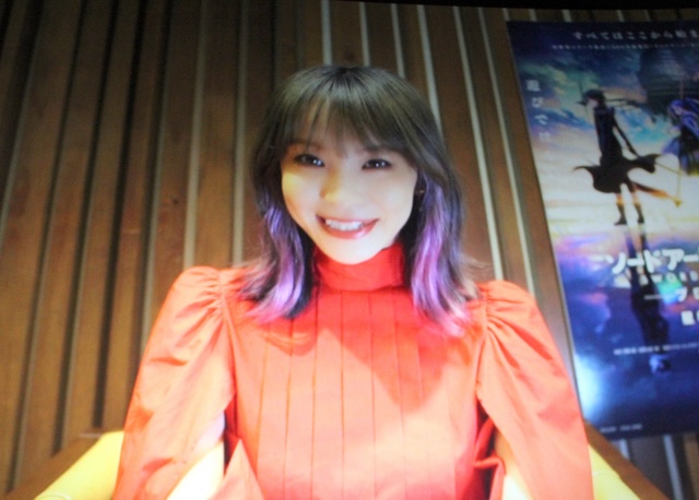 サプライズ出演でファンを喜ばせたLiSA (C)ORICON NewS inc.