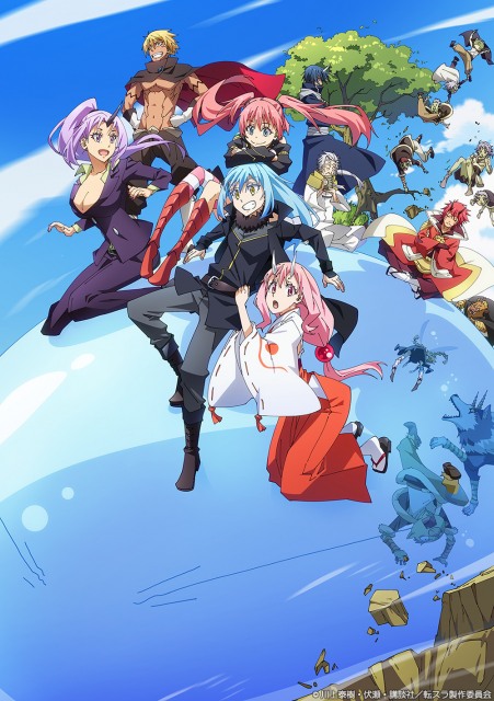 劇場版『転生したらスライムだった件』ティザービジュアル(C)川上泰樹・伏瀬・講談社/転スラ製作委員会