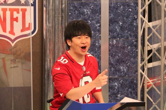 23日深夜放送の『オードリーのNFL倶楽部』の模様