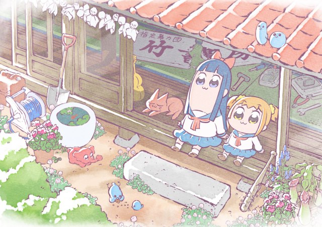 アニメ『ポプテピピック』のキービジュアル