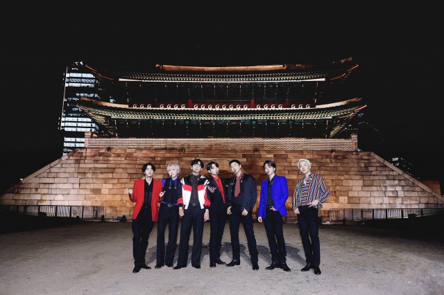 『2021 Global Citizen LIVE』で「Butter」を披露したBTS (P)&(C)BIGHIT MUSIC