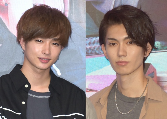 息ピッタリで共演した(左から)曽田陵介、樋口晃平 (C)ORICON NewS inc.
