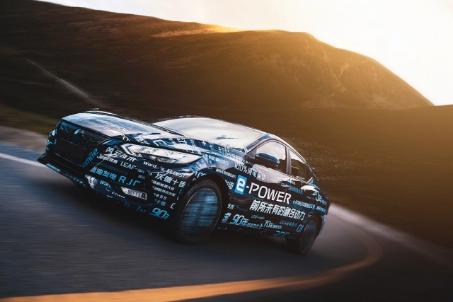 中国市場初のe-POWER搭載モデルとなる『e-POWERシルフィ』を初公開