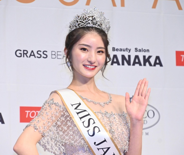 『2021ミス・ジャパン』グランプリに選出された神奈川県代表のダンサー・小山麻菜さん(C)ORICON NewS inc.