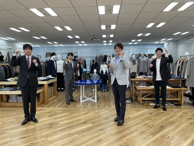 『ヒルナンデス!』の『ファションセンス格付けバトル 〜男性アナSP〜』で男性アナウンサー4人が参戦 (C)日本テレビ