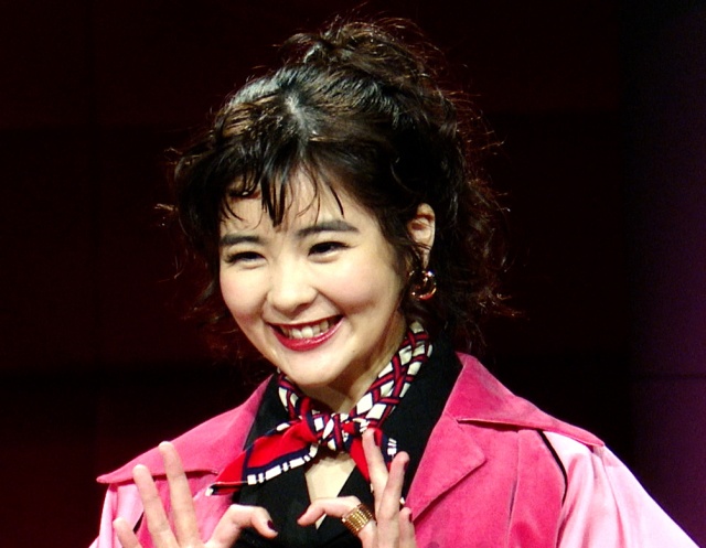 ミュージカル『グリース』取材会見&公開リハーサルに登壇した田村芽実 (C)ORICON NewS inc.