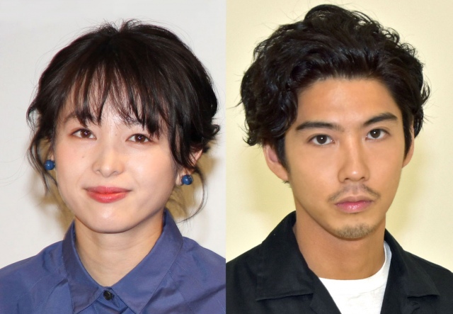 赤坂理子役の清野菜名&三橋貴志役の賀来賢人 (C)ORICON NewS inc.