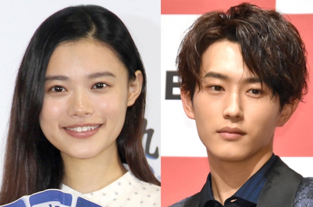 『恋です!~ヤンキー君と白杖ガール~』に出演する(左から)杉咲花、杉野遥亮 (C)ORICON NewS inc.