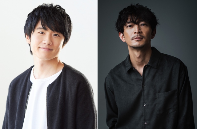 『遊戯王オフィシャルカードゲームデュエルモンスターズBATTLE OF CHAOS』のテレビCMにナレーション出演する(左から)風間俊介、津田健次郎(C)スタジオ・ダイス/集英社・テレビ東京・KONAMI