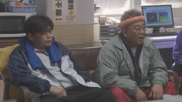 『おかえりモネ』に出演するサンドウィッチマン(左から)富澤たけし、伊達みきお(C)NHK