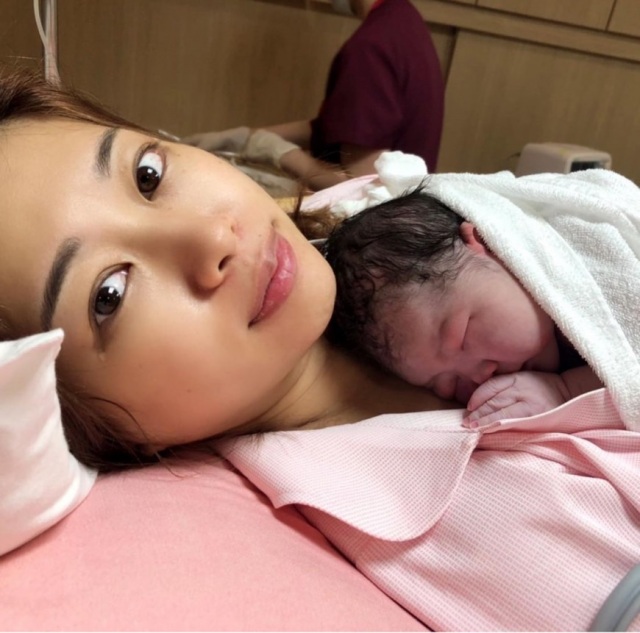 第1子出産を報告した野田あず沙(写真はインスタグラムより、許諾済み)