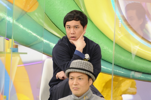 13日放送の『今ちゃんの「実は…」』に出演する霜降り明星・せいや(後列)(C)ABC