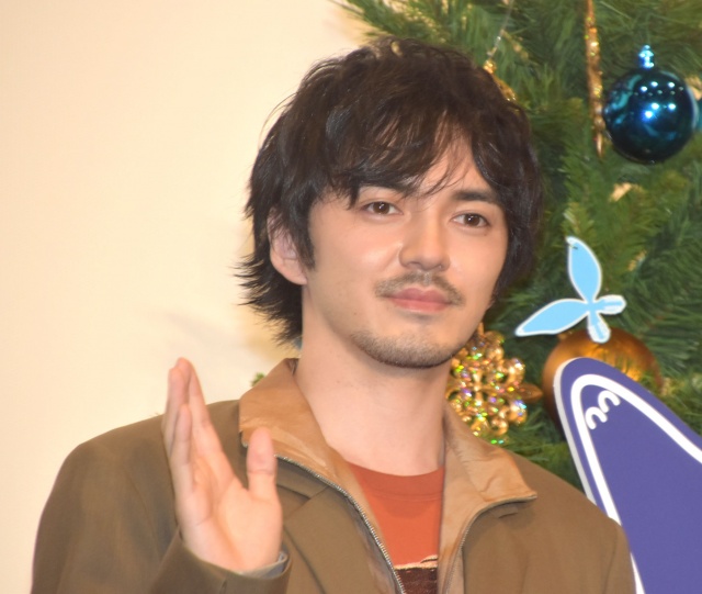 サンタさんは「めちゃくちゃ信じてます」と答えた林遣都 (C)ORICON NewS inc.