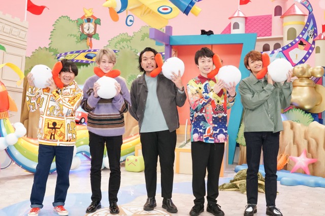 『ちまたのジョーシキちゃん』に出演する(左から)蛍原徹、横山裕、見取り図、中間淳太 (C)カンテレ
