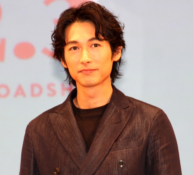 アニメ映画『フラ・フラダンス』完成披露試写会に登場したディーン・フジオカ(C)ORICON NewS inc.