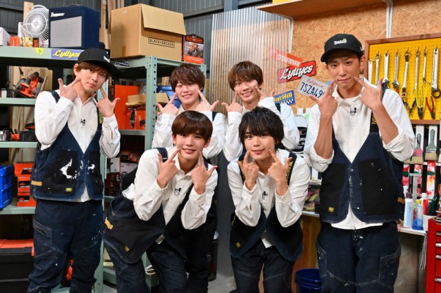 12日放送『NEWSの全力!!メイキング』に出演するNEWS、なにわ男子(C)TBS