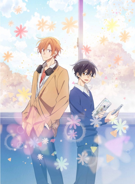 アニメ『佐々木と宮野』メインビジュアル