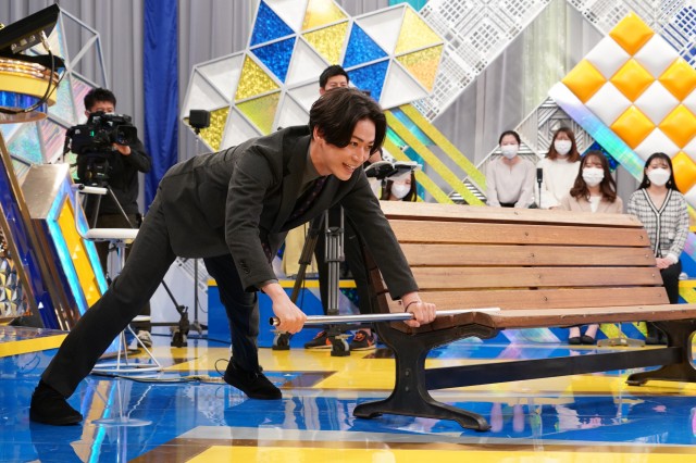 9日放送『『ひと目でわかる!!』に出演する亀梨和也 (C)日本テレビ