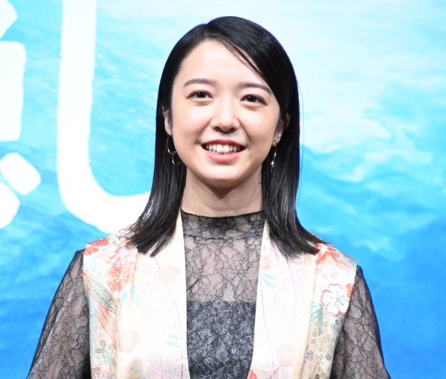 舞台『千と千尋の神隠し』製作発表会見に登壇した上白石萌音 (C)ORICON NewS inc.