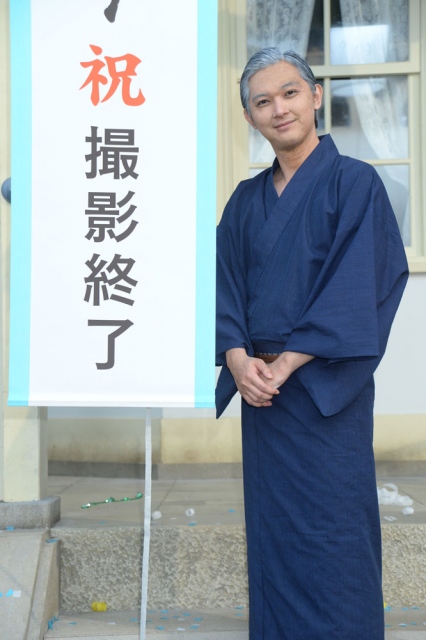 大河ドラマ『青天を衝け』のクランクアップを迎えた吉沢亮(C)NHK