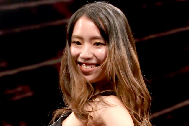 『ベストボディ・ジャパン(BBJ)』横浜大会に出場した大学生の新川珠莉さん(写真/片山よしお)