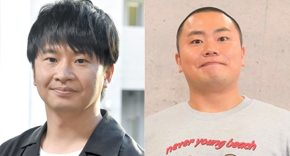 (左から)若林正恭、岡部大 (C)ORICON NewS inc.