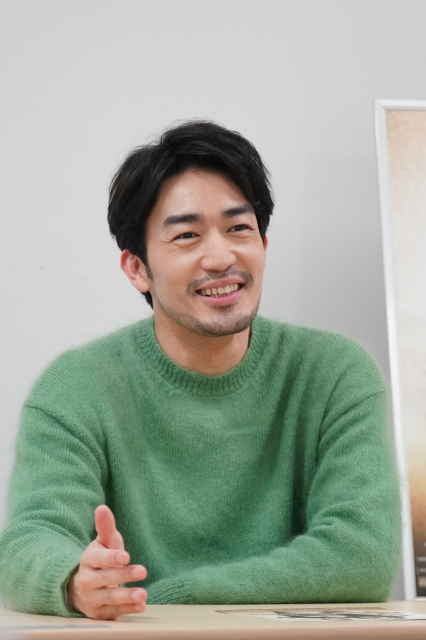 『ボディガード』の合同取材会に参加した大谷亮平