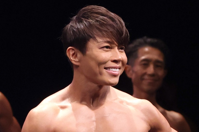 『ベストボディ・ジャパン2021日本大会』に出場した西川貴教(写真/片山よしお)