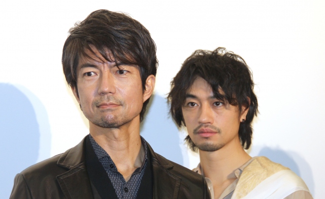 (左から)仲村トオル、斎藤工 (C)ORICON NewS inc.