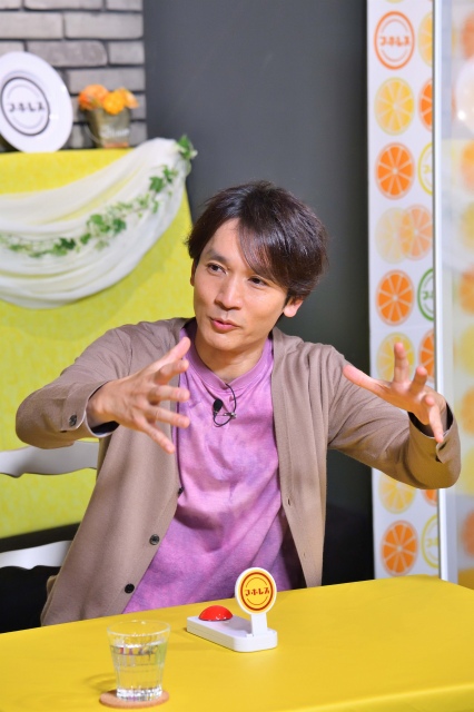17日放送『水野真紀の魔法のレストラン』に出寝する長野博(C)毎日放送