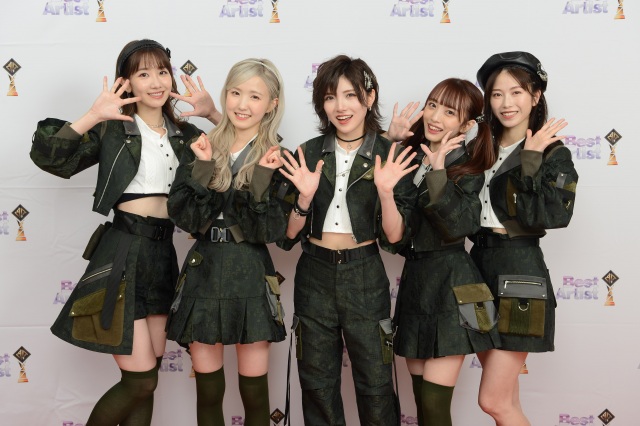 『ベストアーティスト2021』に出演したAKB48 (C)日本テレビ